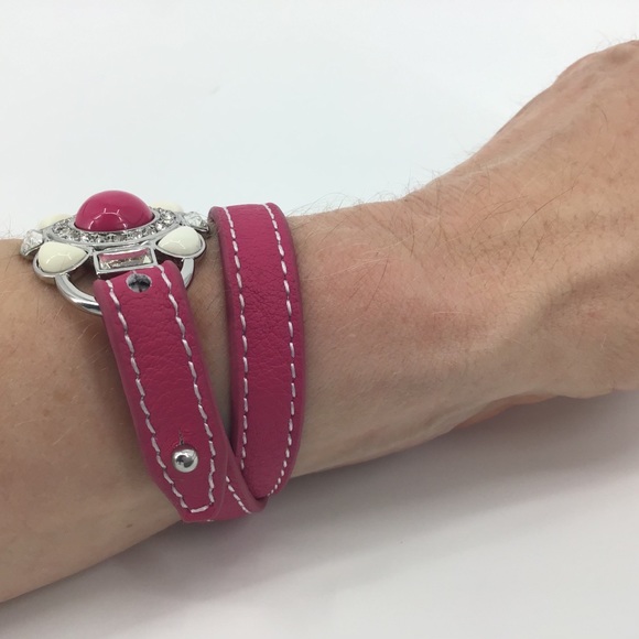 Lia Sophia Under Wraps Wrap Bracelet 13B97 - Picture 6 of 14
